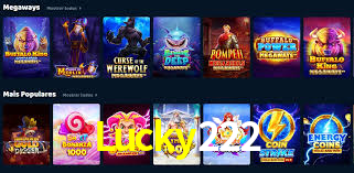 Lucky222 App Interface