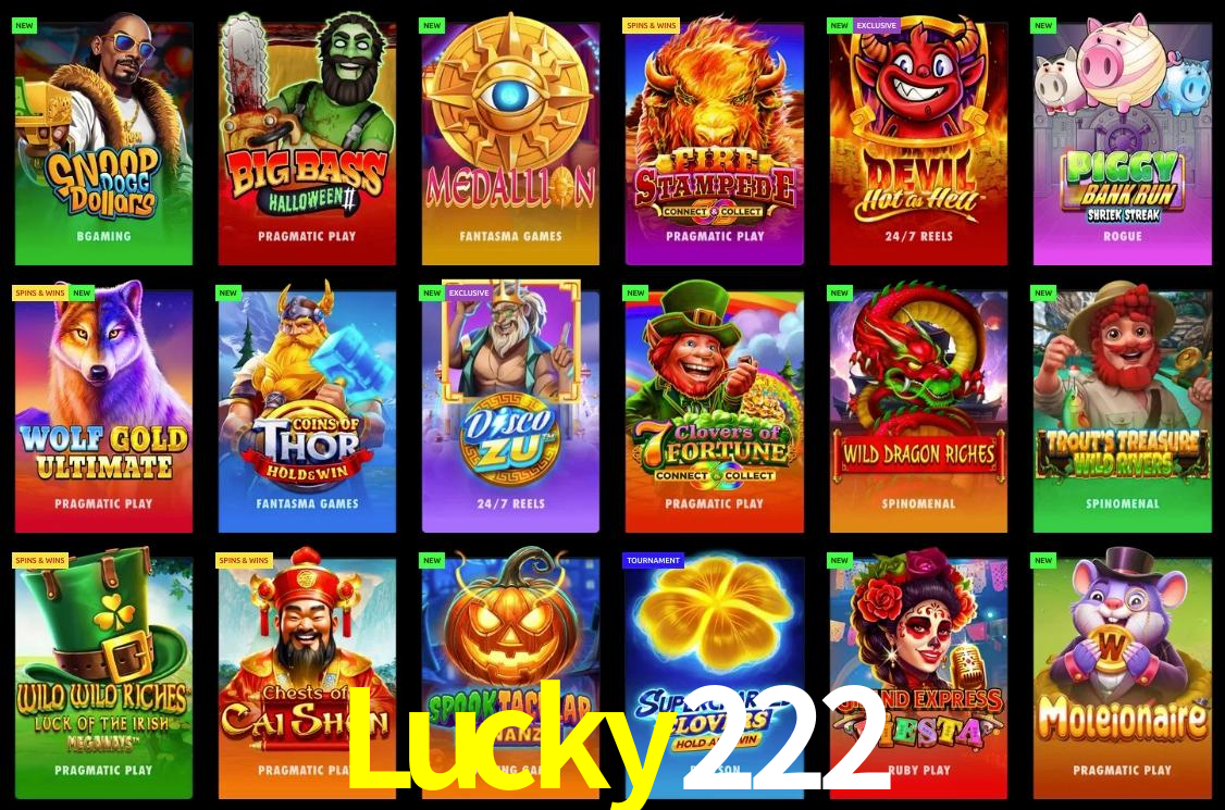 Game Providers Lucky222